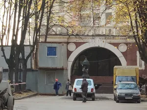 Вестибюль Алексеевского резервуара с помещениями для труб и задвижками (Алексеевский)