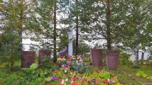 Братская могила советских воинов, погибших в боях с фашистскими захватчиками (Эльмус)