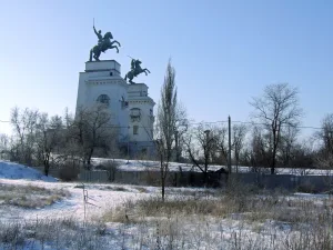 Скульптурная группа «Казаки» (Волго-Донский канал)