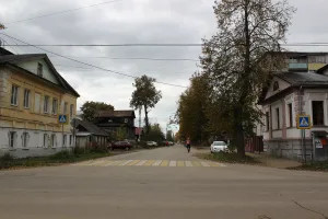 Образец застройки перекрестка улиц (Балахна)