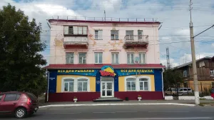 Каменный корпус с конторой купцов Поклевских-Козелл (Курган)