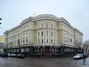 Здание, где формировалась 234-я Ярославская Коммунистическая стрелковая дивизия (Ярославль)