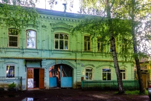 Жилой дом (Главный дом усадьбы А. М. Гребнева с лавкой и складом) (Лысково)