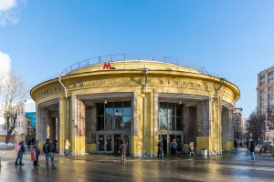 Вестибюль метро Новокузнецкая