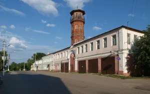Здание пожарного депо с каланчoй (Павловский Посад)