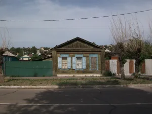 Дом Шульгиных, в котором в 1905-06 гг. Троицкосавская группа РСДРП печатала революционные прокламации (Кяхта)