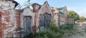 Въездные ворота с калитками (Пурех)