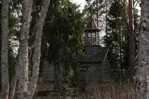 Часовня Георгия Победоносца (деревянная) (Новинка)