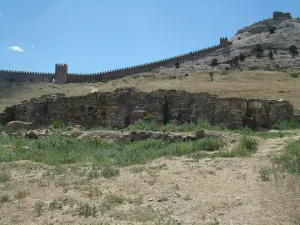 Church of Virgin Mary in Genoese fortress (Sudak)