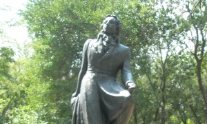 Statue of Pushkin in Feodosia