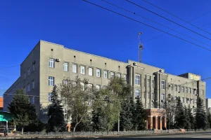 Здание, где размещалось бюро советского авиаконструктора Туполева А.Н. и работали советский ученый Королев С.П., другие авиаспециалисты (Омск)