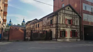 Дом, в котором в 80-ых гг. 19 в. жил Красин Леонид Борисович (Тюмень)