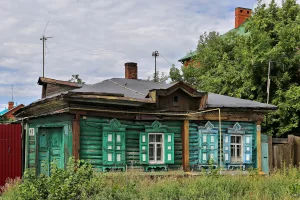 Жилой дом, образец застройки казачьего форштадта (Омск)