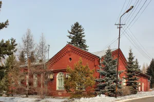Корпус для испытания пылящих машин Сибирской машиноиспытательной станции (Омск)