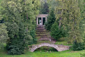 Каскад с мостом (Павловск)