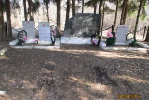 Братская могила воинов Советской Армии, погибших в 1944 году (Грибули)