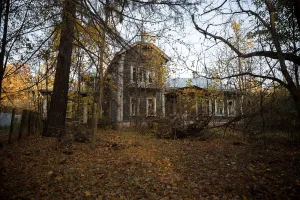 Дом, в котором в начале XX века бывали художники И.И. Левитан, В.Д. Поленов, в 1932-1956 гг. жил художник П.П. Кончаловский (Обнинск)