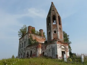 Церковь Покрова Богородицы с колокольней (Осоево)