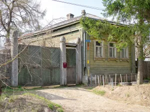 Дом, где с 1917 г. жил М.С. Трофимов, член РСДРП (Судогда)
