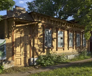 Деревянный одноэтажный дом (Данков)