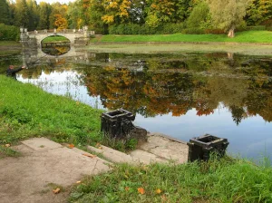 Пристани у Висконтиева моста (две) (Павловск)