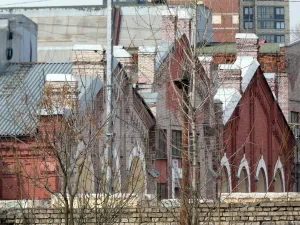 Вагонные мастерские Александровского главного механического завода Николаевской железной дороги