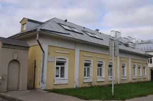 Флигель Дворянского собрания, в котором размещалось Вологодское общество Изучения Северного края