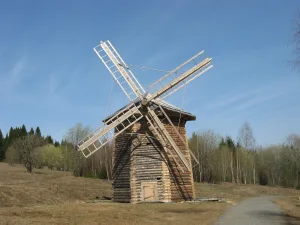Мельница ветряная из деревни Шихари Очерского района (Хохловка)
