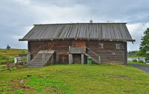 Дом Левичева из деревни Усть-Яндома (остров Кижи)