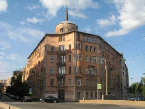 Доходный дом М.Ф. Трифахина. Дом, где в октябре 1917 г. ЦК РСДРП(б) принял решение о подготовке к вооруженному восстанию в Петрограде