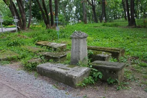 Кладбище при церкви Иоанна Предтечи в Дьяково (Нагатинский Затон)