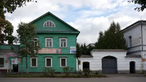 Жилой дом — бывший дом Дудниковых (деревянный) (Новая Ладога)