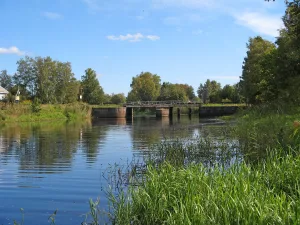 Северный щитовой гранитный водоспуск (Кобона)