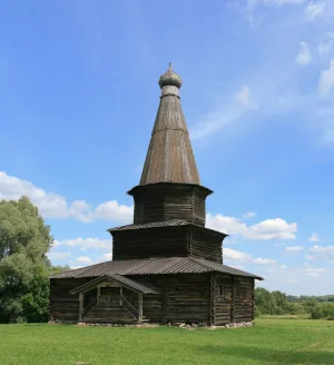 Церковь Успения (деревянная) из д. Курицко Новгородского района (Великий Новгород)