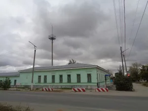Здание, где размещался штаб полка им. Степана Разина (Военкомат) (Троицк)
