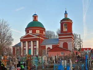 Преображенская церковь с интерьером (Лебедянь)