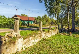 Ограда с воротами