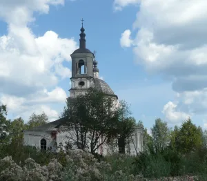 Богоявленская церковь с живописью и фрагментами иконостаса (Буйлово)