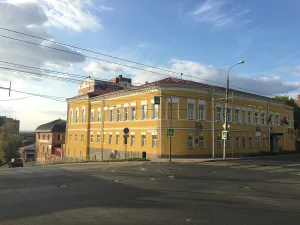 Здание самарской женской гимназии, в которой училась М.И. Ульянова