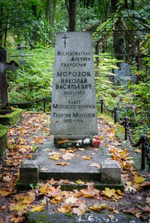 Могила Н.В. Морозова (1862-1926), гидрографа