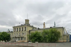 Место проведения первого коммунистического субботника в Ленинске-Омском (Омск)