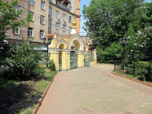 Ограда церкви Ленинградский проспект 73А