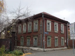 Главный дом, где в 1905 г. находилась явочная квартира Казанского комитета РСДРП(б) (Казань)