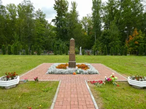 Братские могилы ленинградцев, погибших в блокаду в Великую Отечественную войну