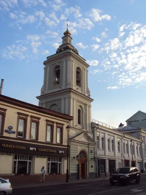 колокольня церкви Иоанна Предтечи в Казенной слободе