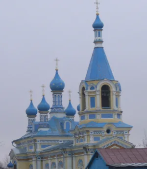 Казанская церковь с интерьером (Кузнецк)