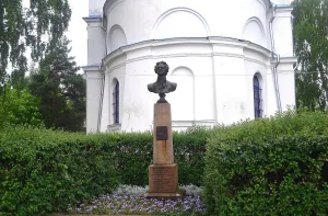 Обелиск Петру I в память 200-летия освобождения города от шведов 8 сентября 1710 г. (Приозерск)