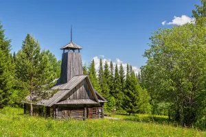 Сарай пожарный из деревни Скобелевка Пермского района (Хохловка)