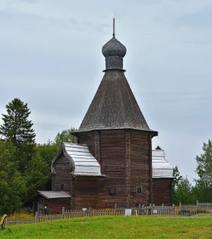 Церковь Николая Чудотворца (деревянная) (Лявля)