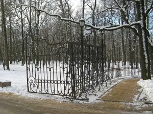 Фрагменты ограды (с воротами)